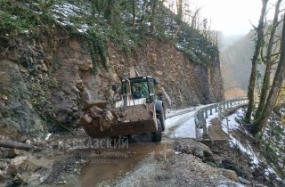 Дорогу на кордон в Западном лесничестве расчищают от завалов