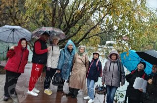 Дождь прогулке не помеха