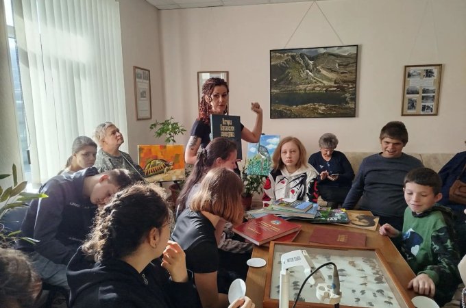 Научный отдел Кавказского заповедника встретил гостей из г. Белореченска. 